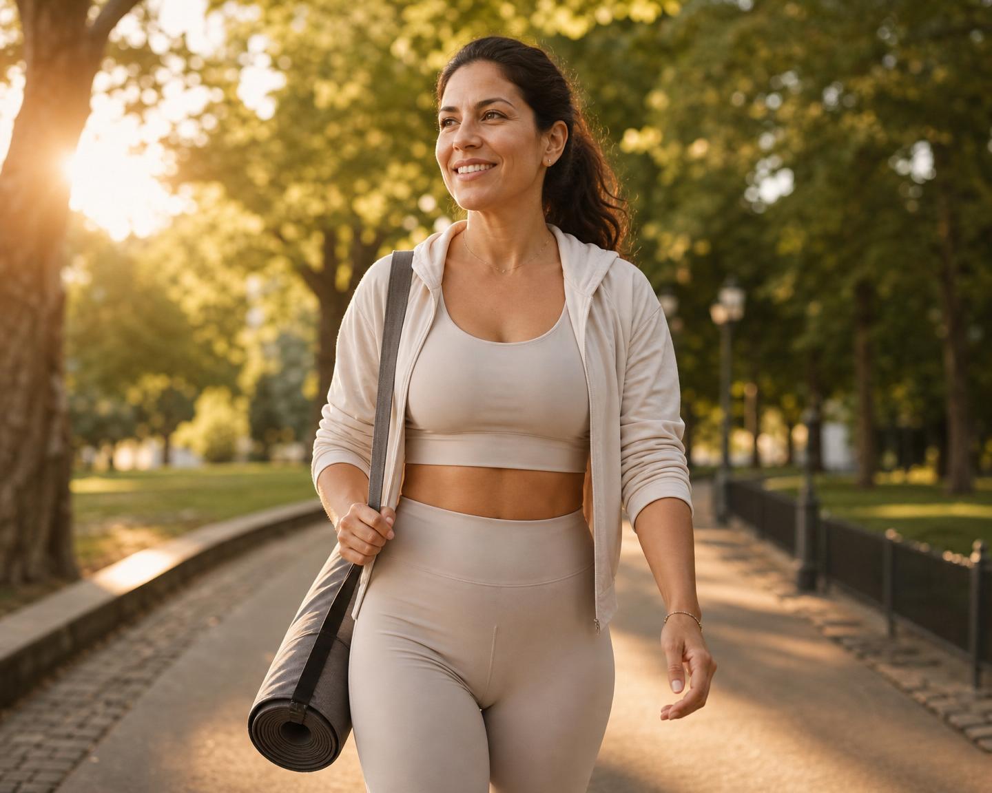 Confident, healthy lifestyle